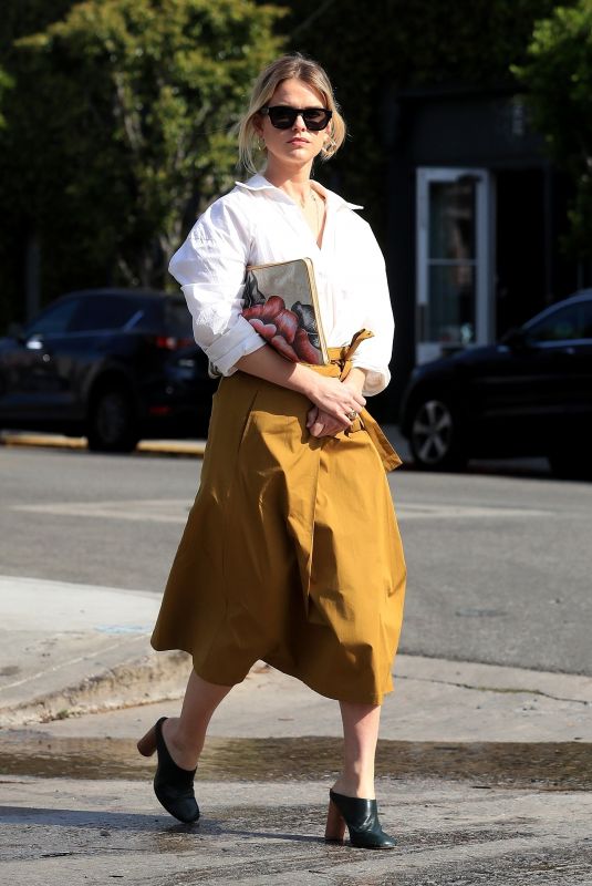 ALICE EVE Out and About in Hollywood 03/22/219