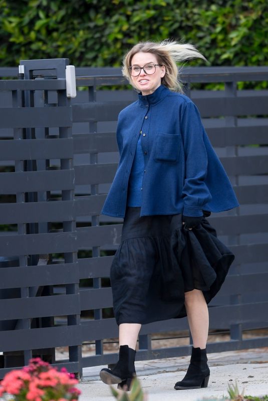 ALICE EVE Out for Dinner in Los Angeles 03/24/2019