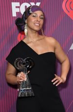ALICIA KEYS at Iheartradio Music Awards 2019 in Los Angeles 03/14/2019