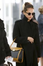 ALICIA VIKANDER at JFK Airport in New York 03/06/2019