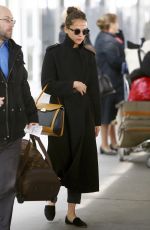 ALICIA VIKANDER at JFK Airport in New York 03/06/2019