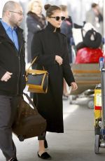 ALICIA VIKANDER at JFK Airport in New York 03/06/2019