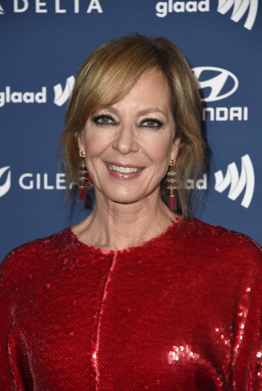 ALLISON JANNEY at 2019 Glaad Media Awards in Los Angeles 03/28/2019