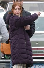 ALYSON HANNIGAN Out Filming in Vancouver 03/15/2019