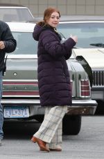 ALYSON HANNIGAN Out Filming in Vancouver 03/15/2019