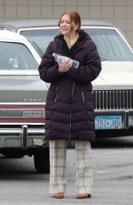 ALYSON HANNIGAN Out Filming in Vancouver 03/15/2019