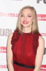 AMANDA SEYFRIED at White Noise Opening Night in New York 03/20/2019