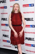 AMANDA SEYFRIED at White Noise Opening Night in New York 03/20/2019