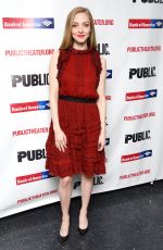 AMANDA SEYFRIED at White Noise Opening Night in New York 03/20/2019