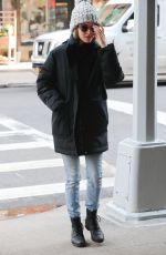 AMANDA SEYFRIED Out and About in New York 03/12/2019