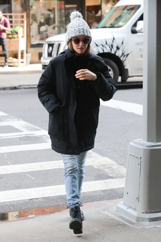 AMANDA SEYFRIED Out and About in New York 03/12/2019