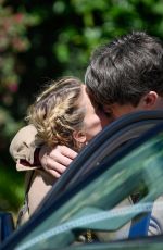 AMBER HEARD and Andy Muschietti Kissing Out in Los Angeles 03/13/2019