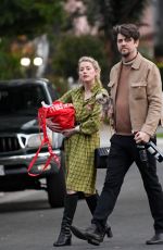AMBER HEARD and Andy Muschietti Out in Los Angeles 03/24/2019