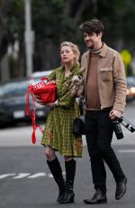 AMBER HEARD and Andy Muschietti Out in Los Angeles 03/24/2019