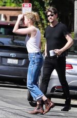 AMBER HEARD and Andy Muschietti Out in Los Angeles 03/30/2019