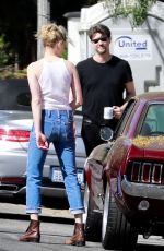 AMBER HEARD and Andy Muschietti Out in Los Angeles 03/30/2019