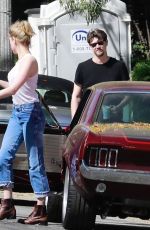 AMBER HEARD and Andy Muschietti Out in Los Angeles 03/30/2019