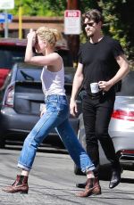 AMBER HEARD and Andy Muschietti Out in Los Angeles 03/30/2019