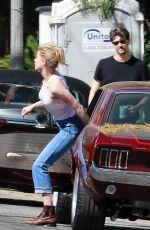 AMBER HEARD and Andy Muschietti Out in Los Angeles 03/30/2019