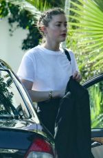 AMBER HEARD Arrives at Chateau Marmont in Los Angeles 03/27/2019