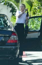 AMBER HEARD Arrives at Chateau Marmont in Los Angeles 03/27/2019