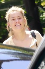 AMBER HEARD Arrives at San Vicente Inc Hotel in Hollywood 03/26/2019