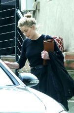 AMBER HEARD at a Business Meeting in Los Angeles 03/21/2019