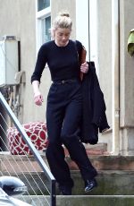 AMBER HEARD at a Business Meeting in Los Angeles 03/21/2019
