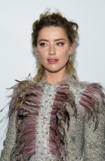 AMBER HEARD at Giambattista Valli Show at Paris Fashion Week 03/04/2019