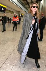 AMBER HEARD at Heathrow Airport in London 03/06/2019