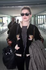 AMBER HEARD at Heathrow Airport in London 03/08/2019