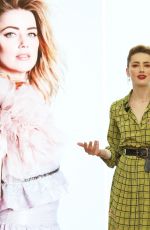 AMBER HEARD at Marie Claire International Women