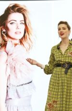AMBER HEARD at Marie Claire International Women