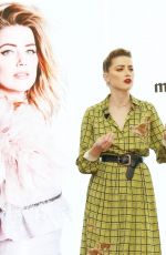 AMBER HEARD at Marie Claire International Women