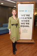AMBER HEARD at Marie Claire International Women