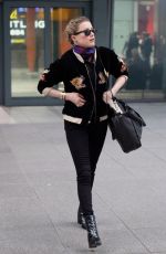 AMBER HEARD Out and About in London 03/01/2019