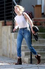 AMBER HEARD Visiting a Friend in Los Angeles 03/25/2019
