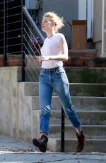 AMBER HEARD Visiting a Friend in Los Angeles 03/25/2019