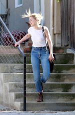 AMBER HEARD Visiting a Friend in Los Angeles 03/25/2019