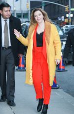 AMBER TAMBLYN Arrives at Late Show with Stephen Colbert in New York 03/05/2019