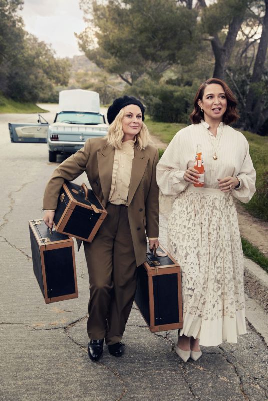 AMY POEHLER and MAYA RUDOLPH in Vanity Fair Magazine, April 2019