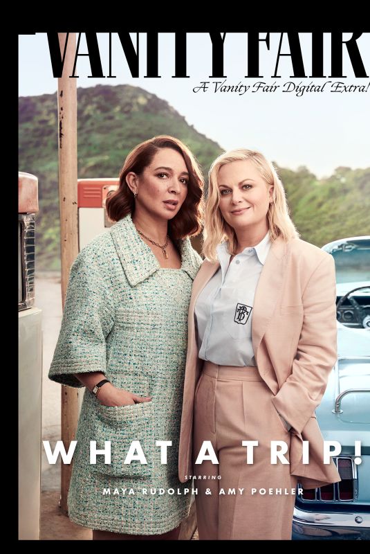 AMY POEHLER and MAYA RUDOLPH in Vanity Fair Magazine, April 2019