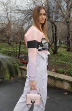 ANA BEATRIZ BARROS at Balmain Fashion Show in Paris 03/01/2019