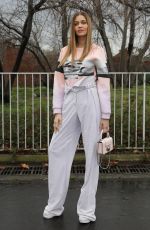 ANA BEATRIZ BARROS at Balmain Fashion Show in Paris 03/01/2019