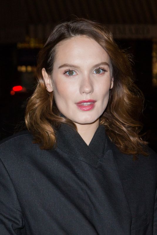 ANA GIRARDOT at Isabel Marant Fashion Show at PFW in Paris 02/28/2019