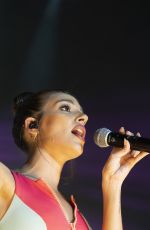 ANA GUERRA Performs at La Noche de Cadena 100 Charity Concert in Madrid 03/23/2019