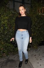 ANASTASIA KARANIKOLAOU Leaves Poppy Nightclub in West Hollywood 03/21/2019