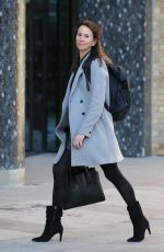 ANDREA MCLEAN Arrives at ITV Studios in London 03/11/2019