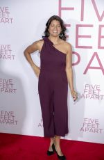 ANDREA NAVEDO at Five Feet Apart Premiere in Los Angeles 03/07/2019