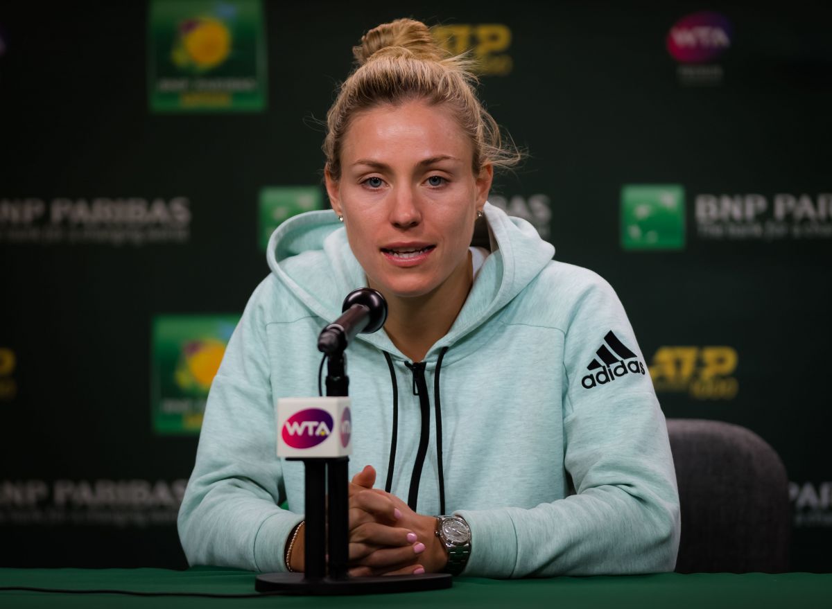 ANGELIQUE KERBER at 2019 Indian Wells Masters 1000 Press Conference 03 ...